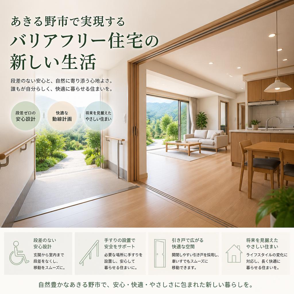あきる野市で実現するバリアフリー住宅の新しい生活