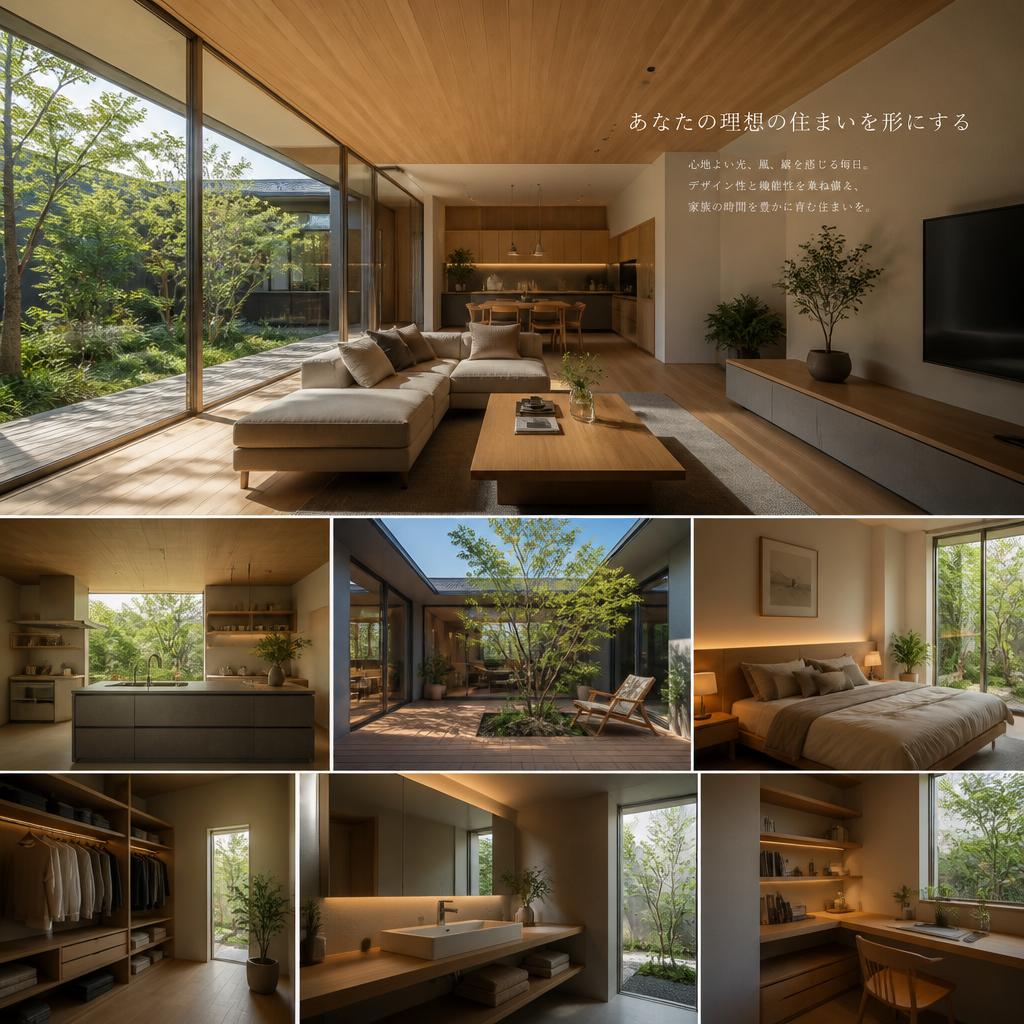 あなたの理想の住まいを形にする