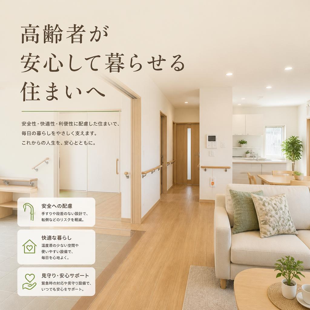 高齢者が安心して暮らせる住まいへ