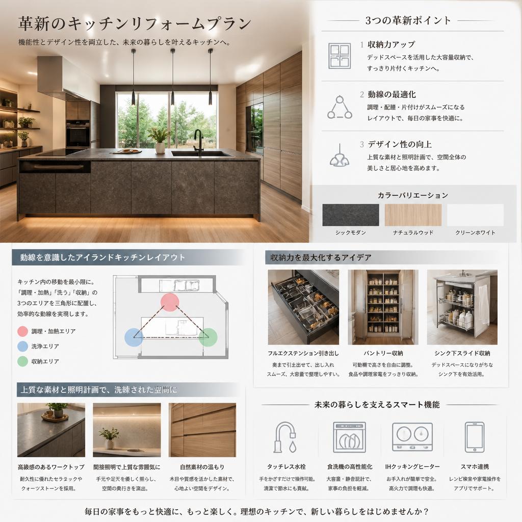 2. 最新のキッチンリフォームプラン